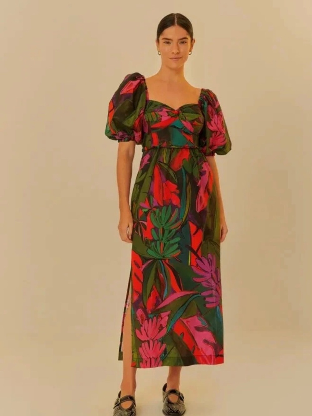 NWT FARM RIO DRESS SIZE SMALL PACK5042 D6/8 - Picture 2 of 3
